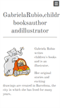 Mobile Screenshot of gabrielarubio.com